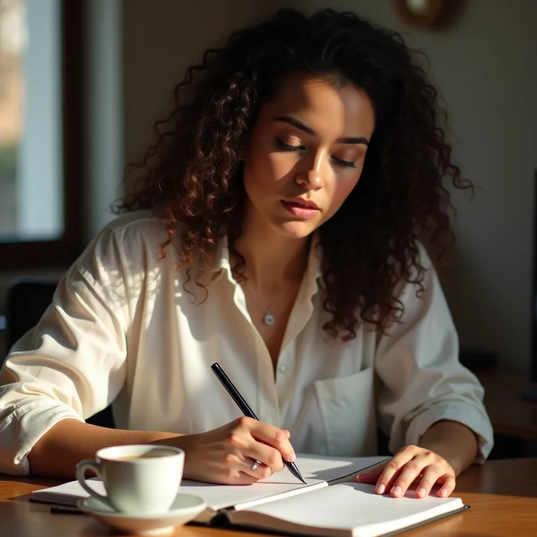 Artesã criando, pensando no público-alvo