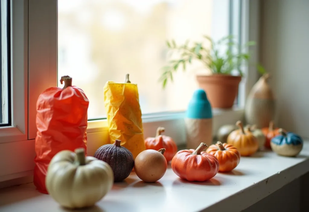 Artesanato criativo feito com embalagens longa vida.