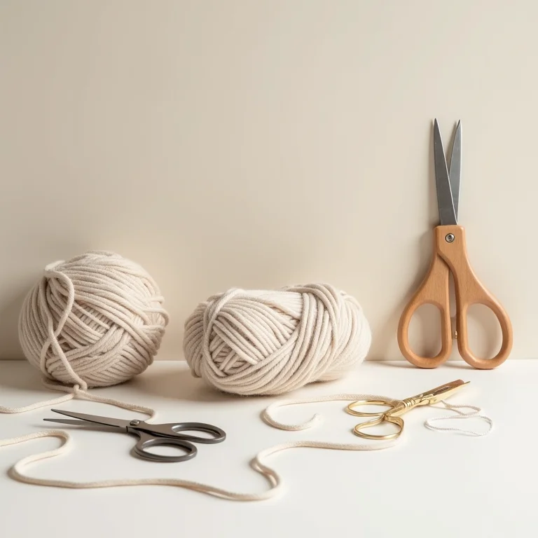 Artesanato minimalista: poucos materiais, muita criatividade.