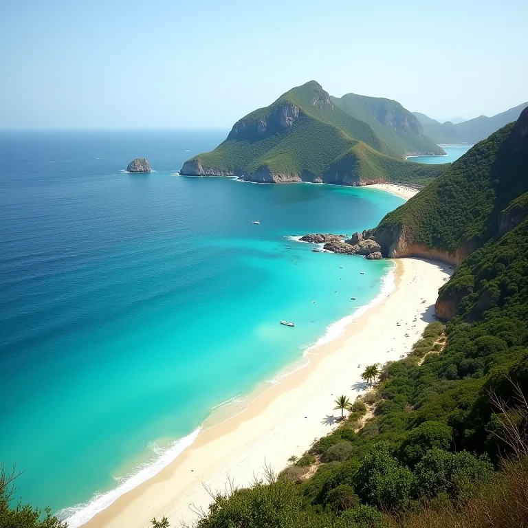 Baía do Sancho em Fernando de Noronha, Pernambuco.