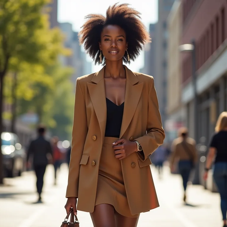 Blazer com saia: feminilidade e modernidade