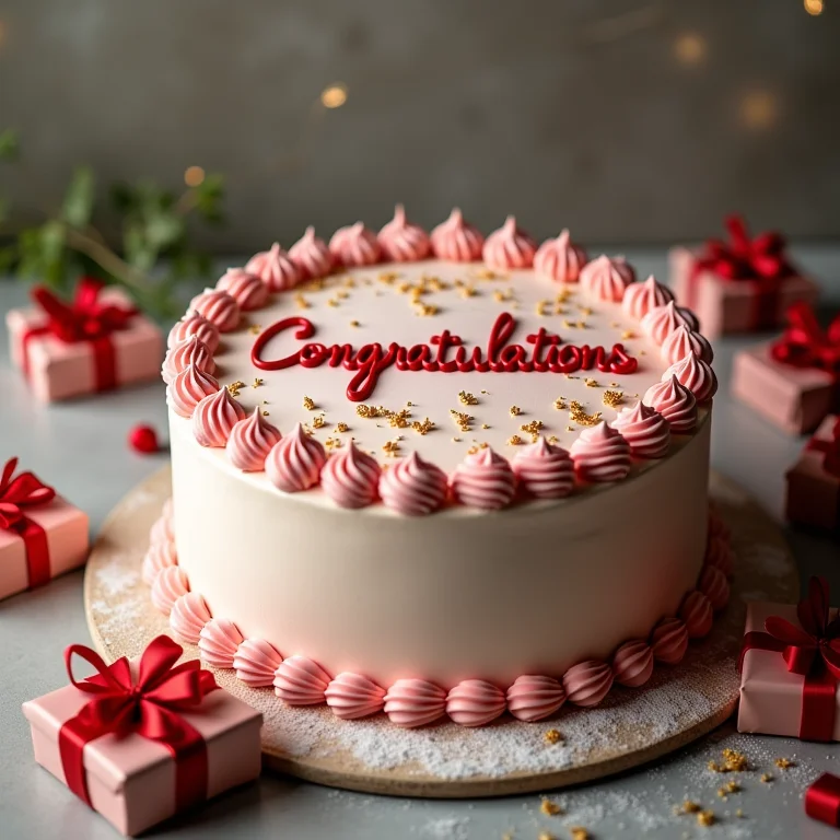 Bolo decorado para celebrar pequenas conquistas em família