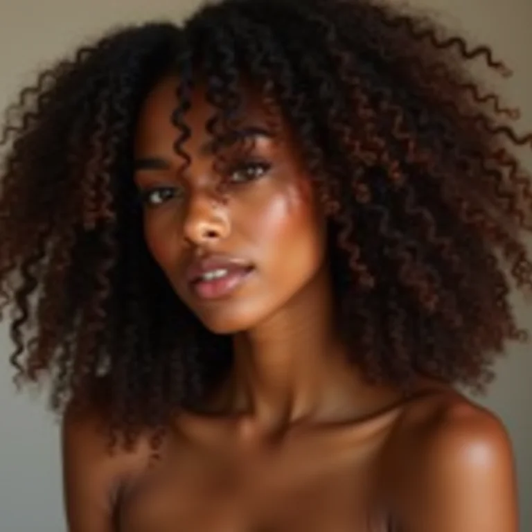 Cabelo acaju em diferentes tons de pele