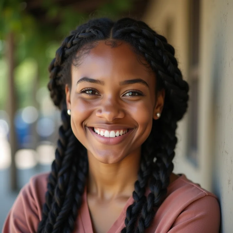 Cabelo com tranças para ondular sem calor
