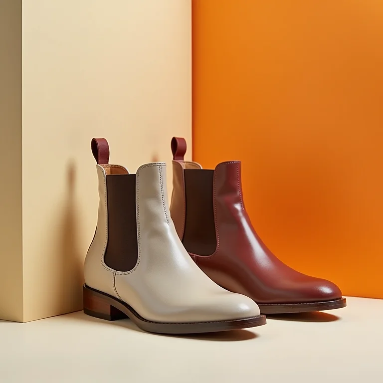 Chelsea boots em cores neutras e vibrantes