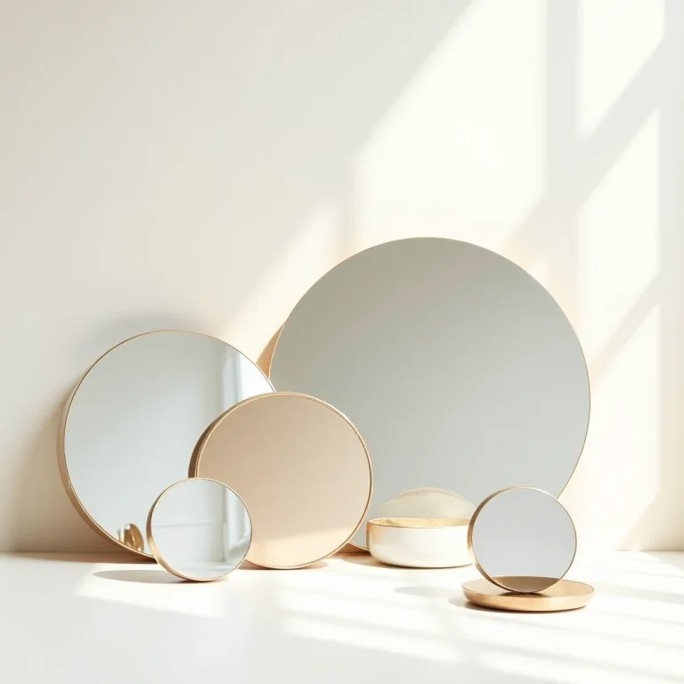 Coleção de espelhos Adnet da marca Cazza.