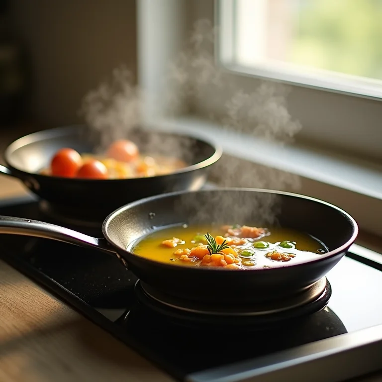 Comparação entre a aromatização a frio e a quente de azeite.