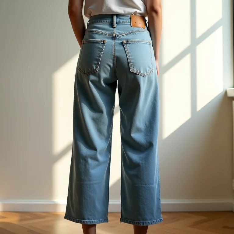 Comprimento ideal da calça mom jeans