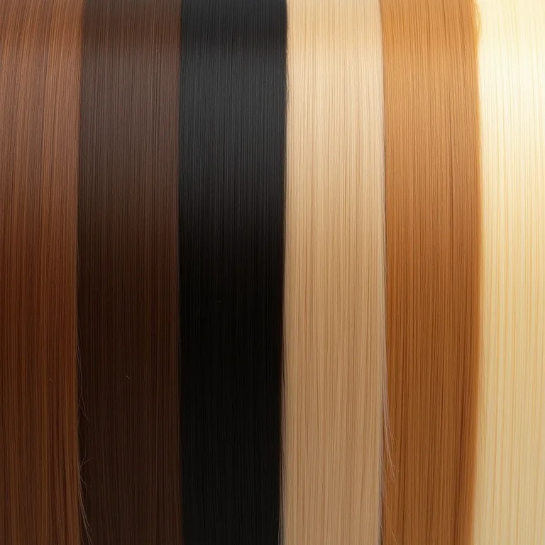 Considere a cor natural do cabelo para o loiro dourado