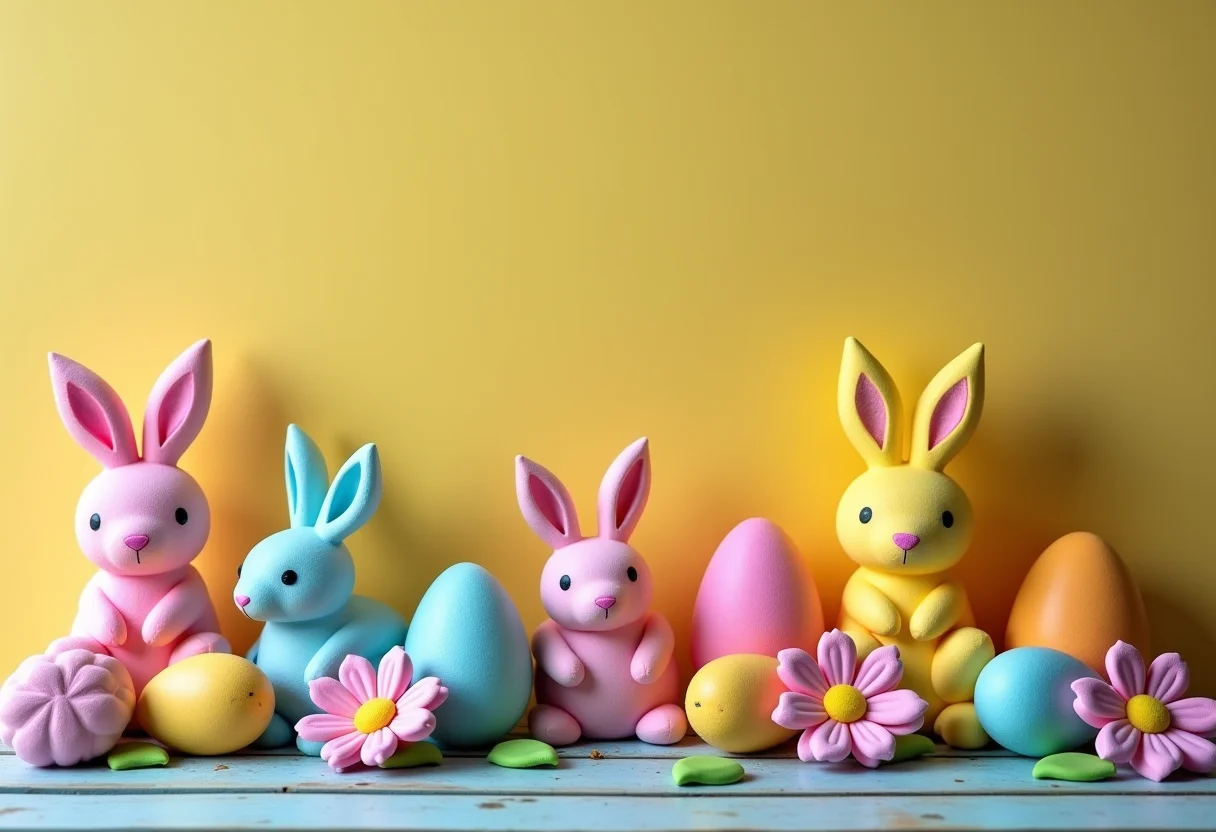 Decoração de Páscoa criativa com EVA