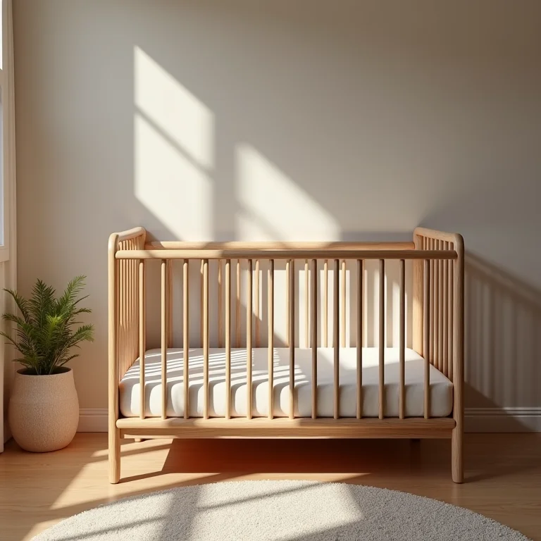 Detalhe da durabilidade de um berço evolutivo