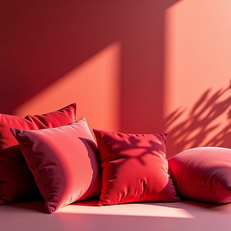 Detalhes em vermelho e rosa na decoração para celebrar o amor no Dia dos Namorados.