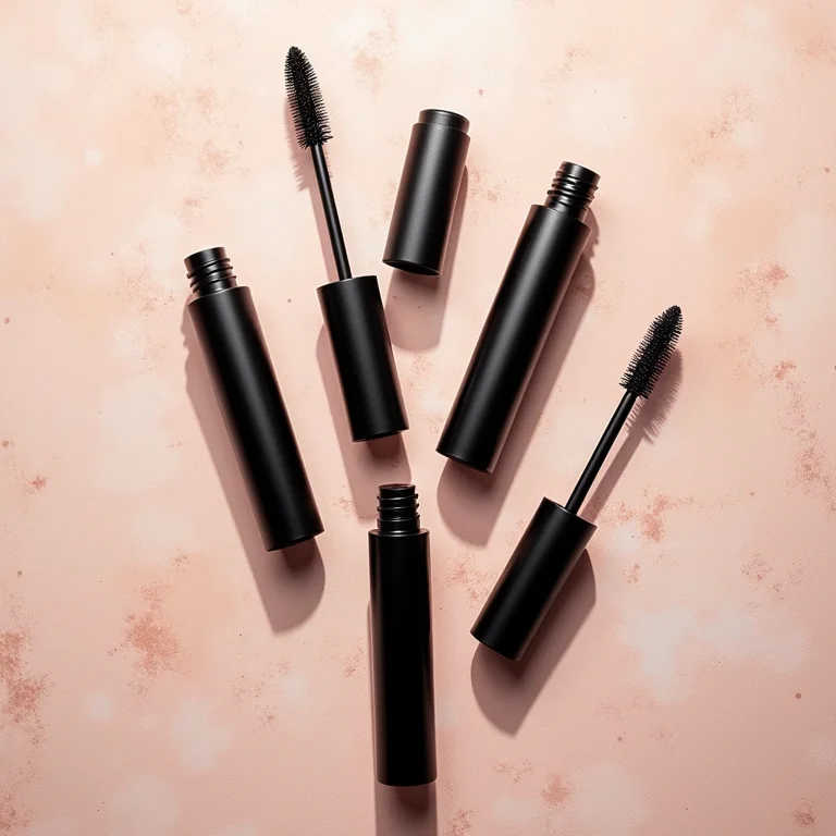 Diferentes tipos de máscaras de cílios para volume