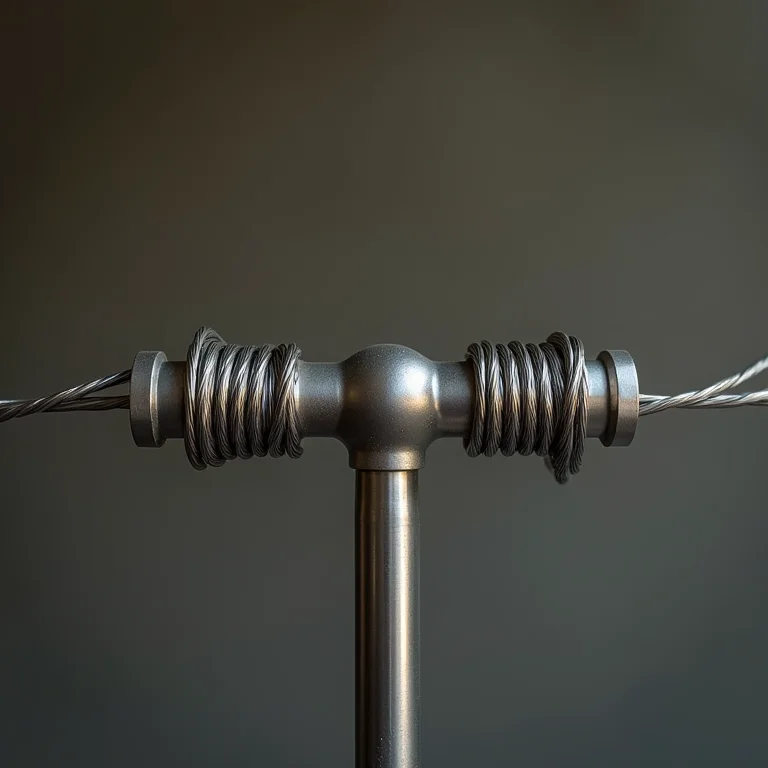 Enrolamento simples de fio de alumínio para criar uma bijuteria