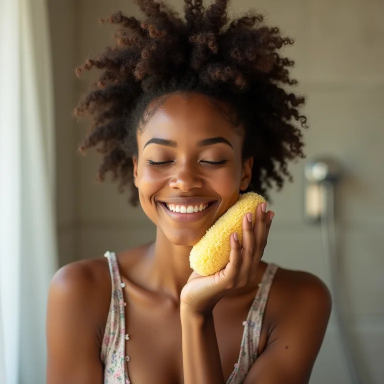 Esponja vegetal para um banho esfoliante e sustentável