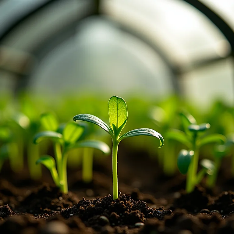 Estufas e túneis para proteger plantas no inverno