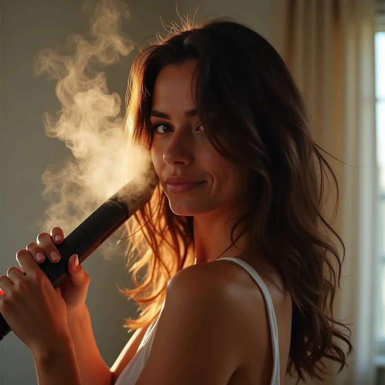 Excesso de calor no cabelo