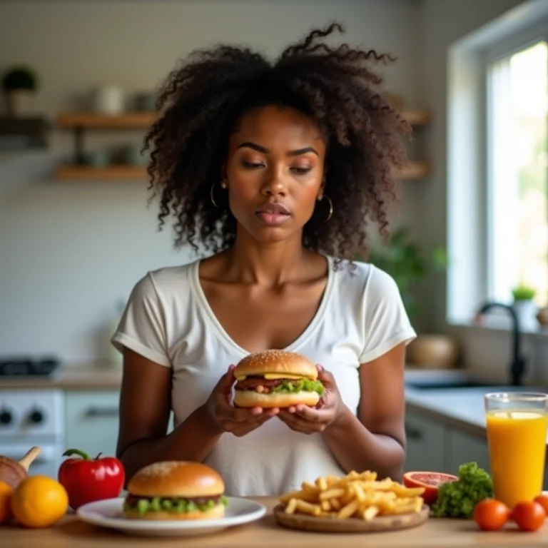 Excesso de peso e má alimentação