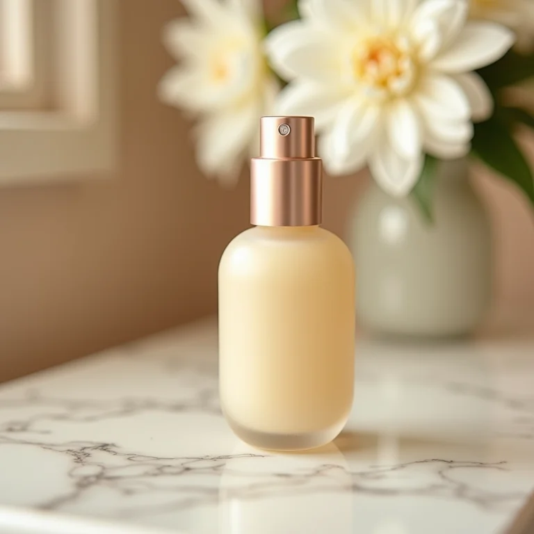 Frasco de perfume capilar