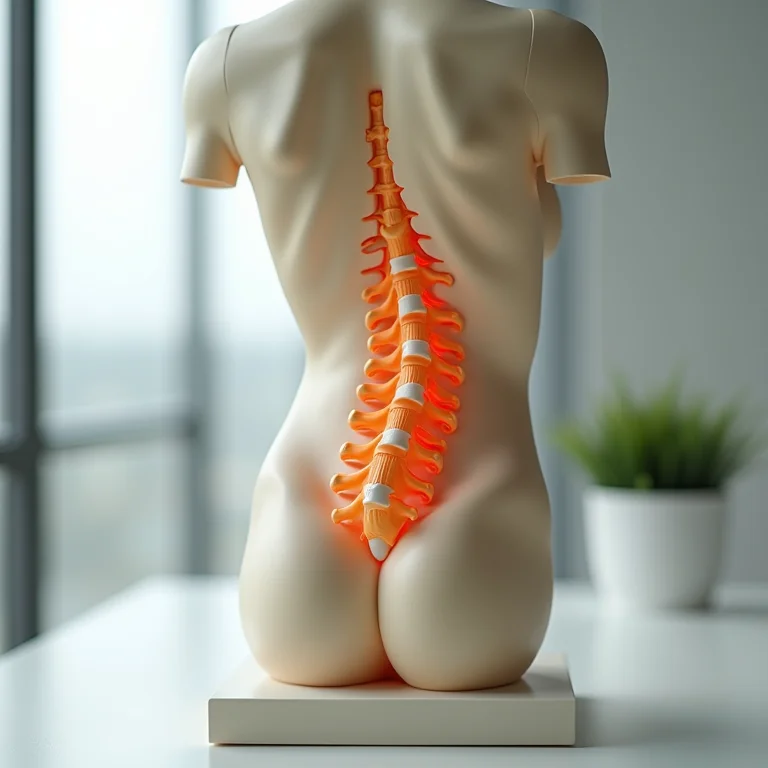 Hérnia de disco na coluna vertebral