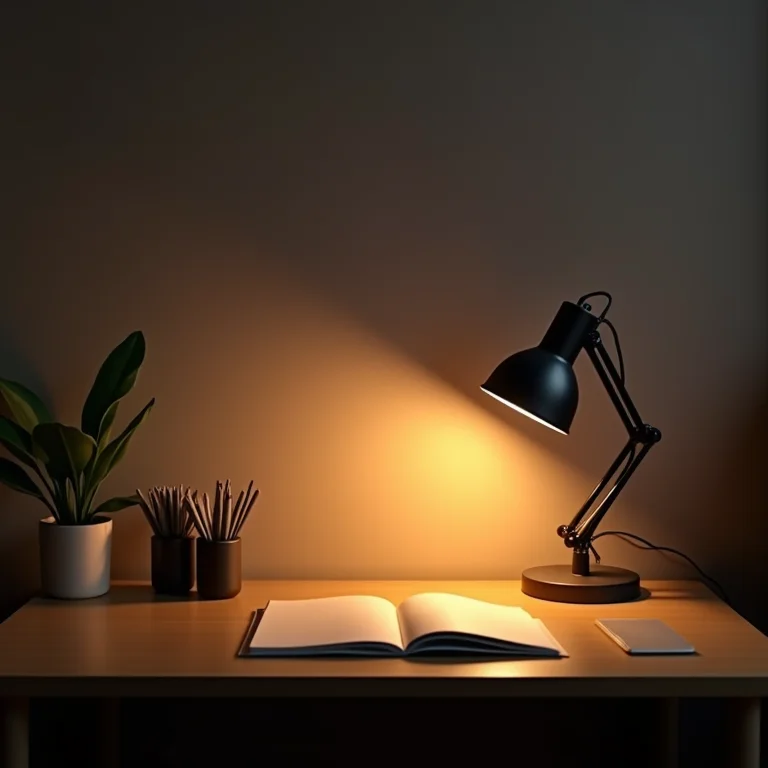 Iluminação ideal para home office feminino