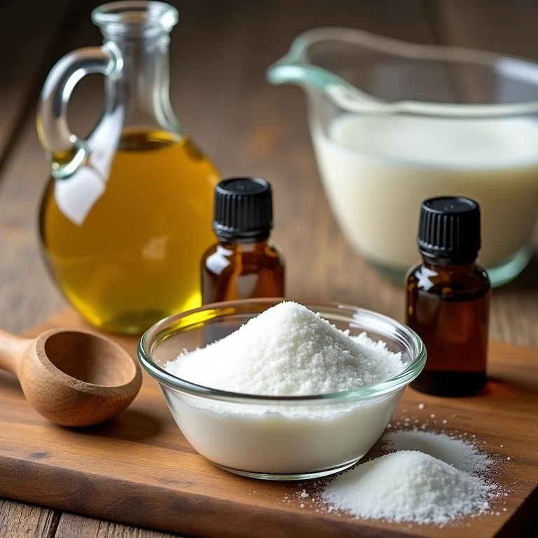 Ingredientes para sabonete líquido caseiro