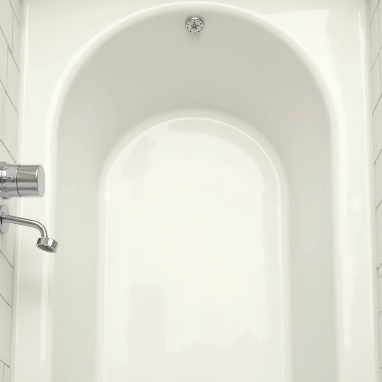 Layout inteligente de banheiro pequeno com banheira