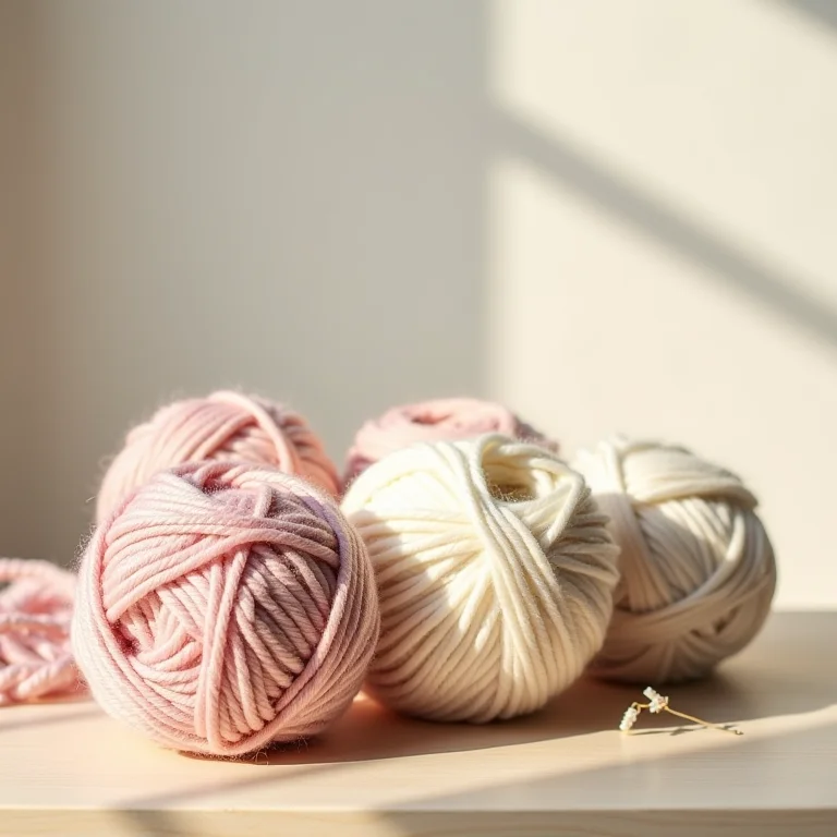 Linhas de algodão orgânico para amigurumi