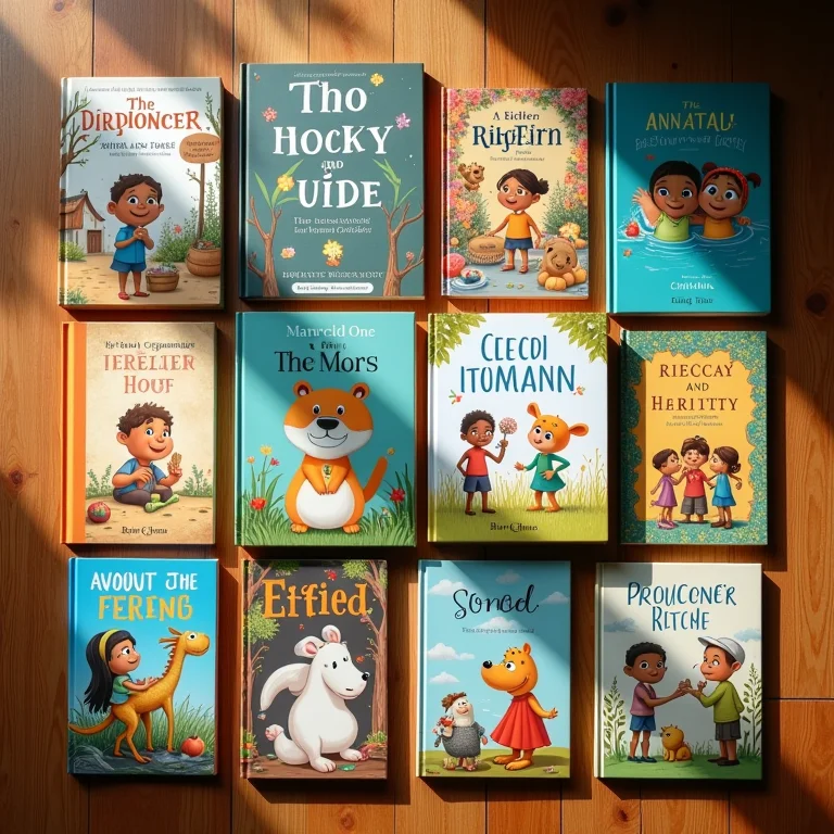 Livros infantis com conteúdo educativo e adequado à idade