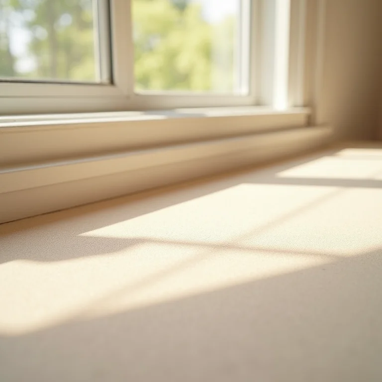 Lixa fina alisando um projeto de decoupage.