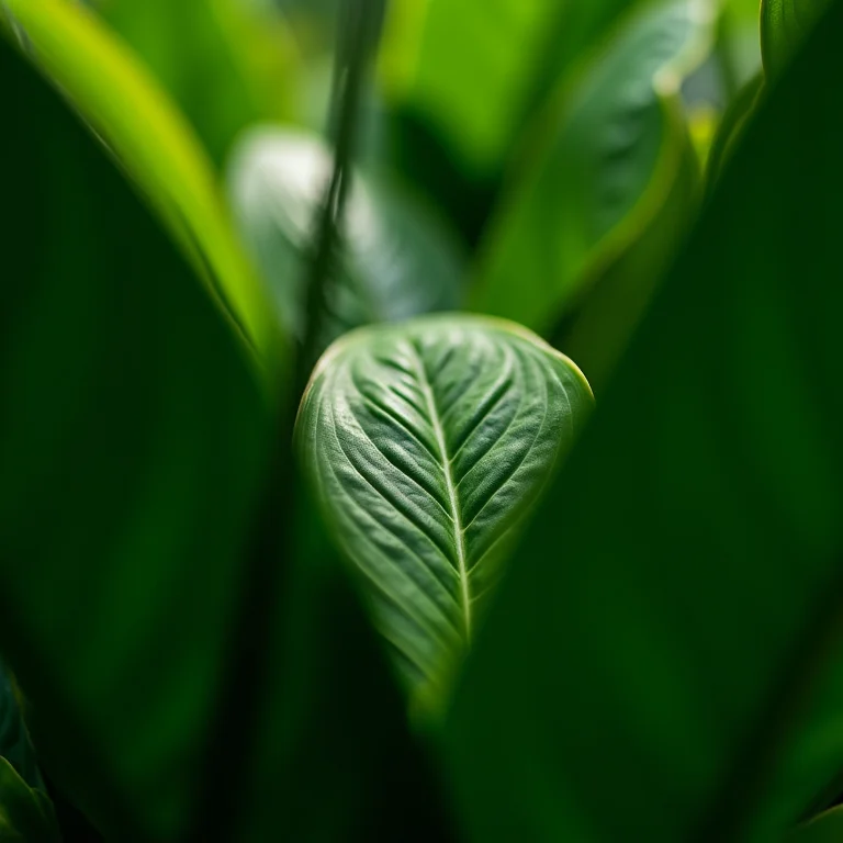 Logo de empresa integrado à natureza.