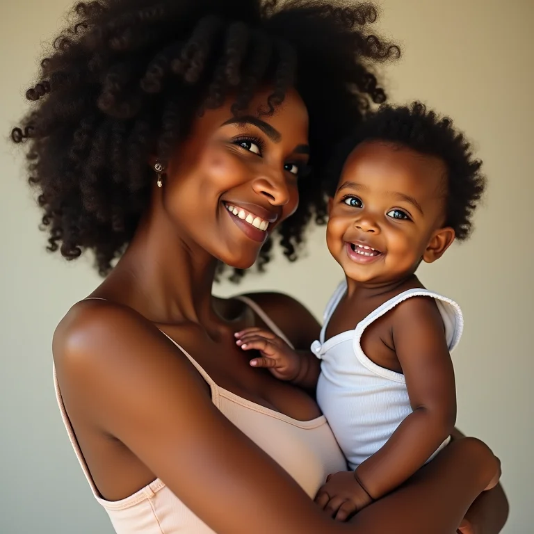 Mãe e bebê mantendo o vínculo afetivo durante o desmame gentil