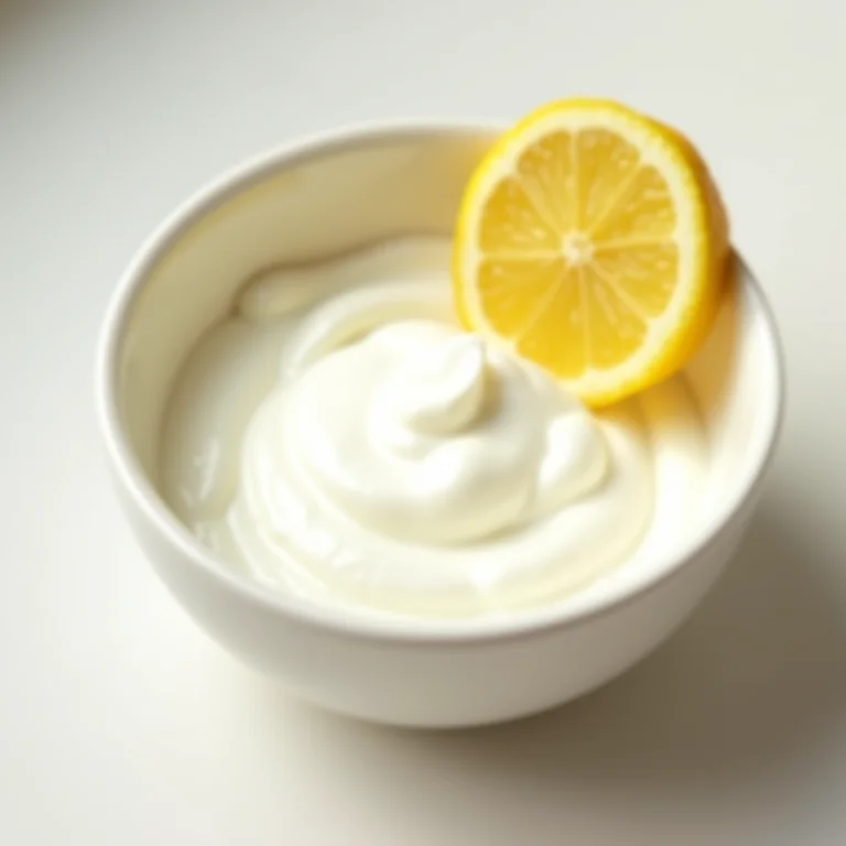 Máscara de iogurte e limão para o couro cabeludo