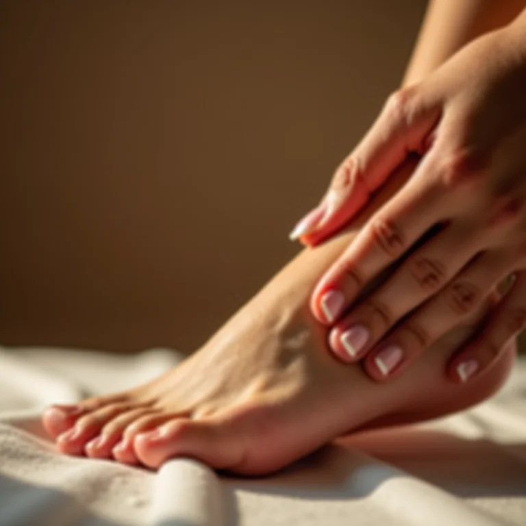 Massagem nos pés melhora circulação sanguínea