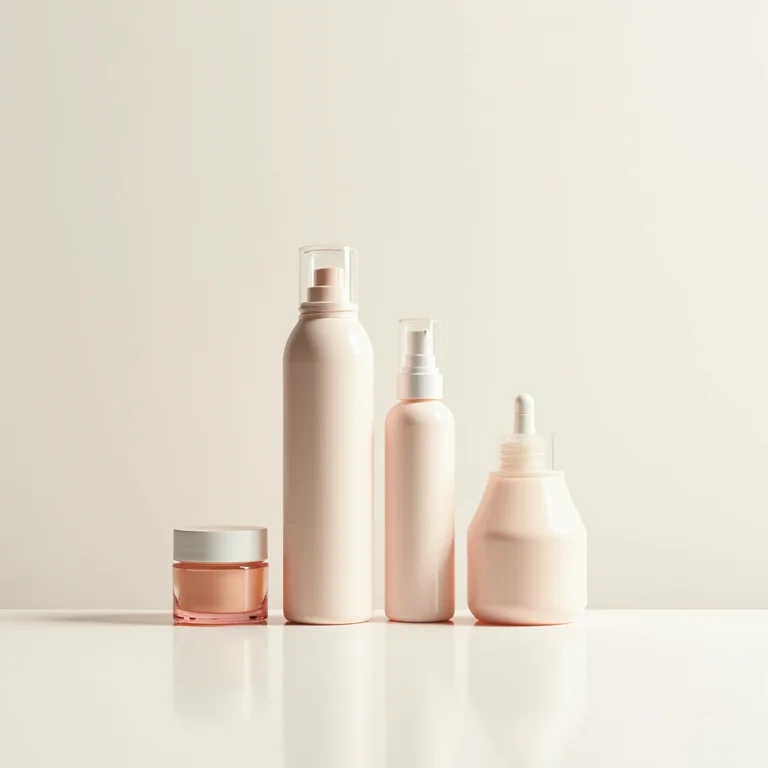 Mousse e spray fixador leve para modelar o cabelo