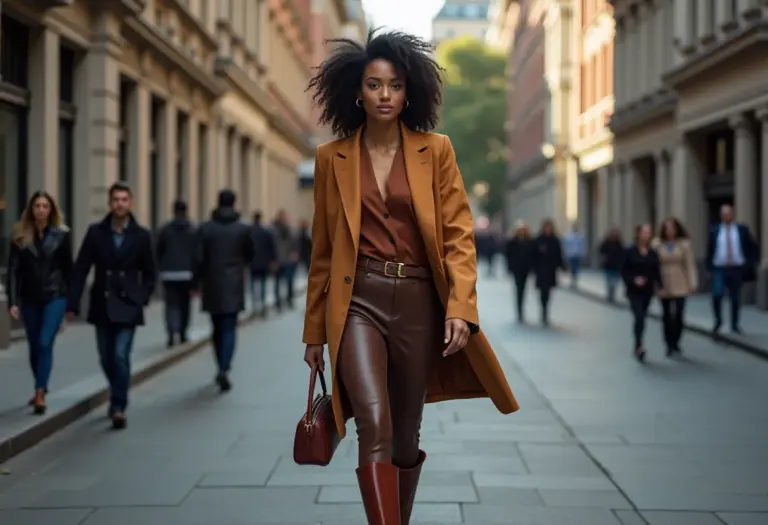 Mulher estilosa usando Chelsea boots em look moderno
