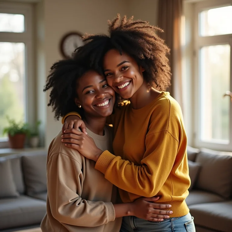 Mulher se conectando com a família e praticando autocuidado no horóscopo de Touro