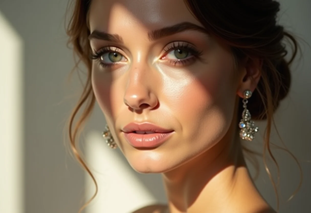 Noiva com maquiagem clássica e atemporal