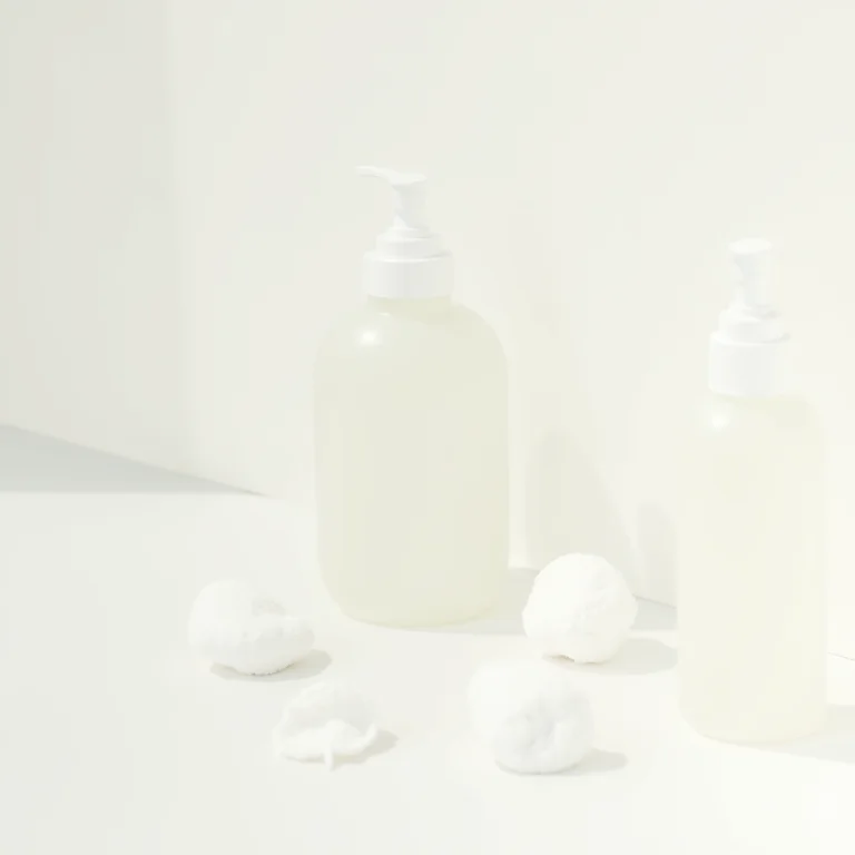 Óleo de limpeza controlando a oleosidade.