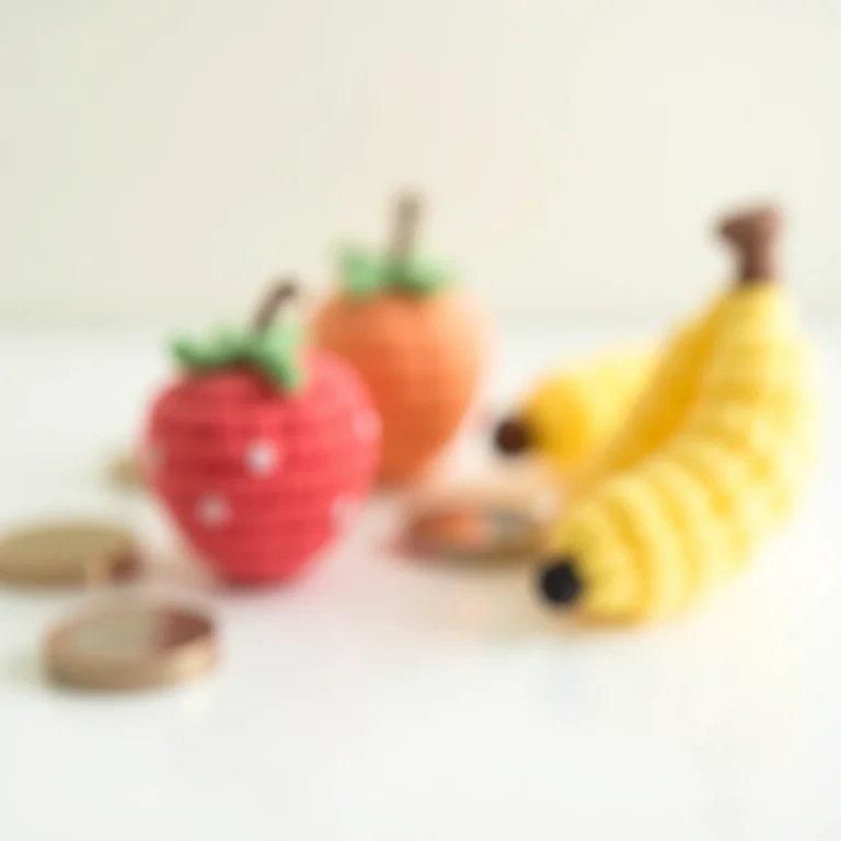 Opções acessíveis de amigurumis para lembrancinhas