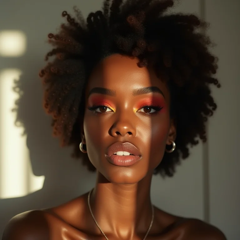 Ousadia e criatividade na maquiagem colorida