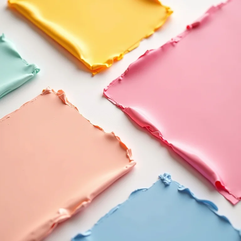 Paleta de cores vibrantes para decoração de apartamento