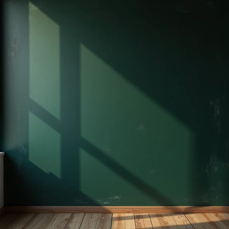 Parede lousa com textura irregular e marcas de pincel