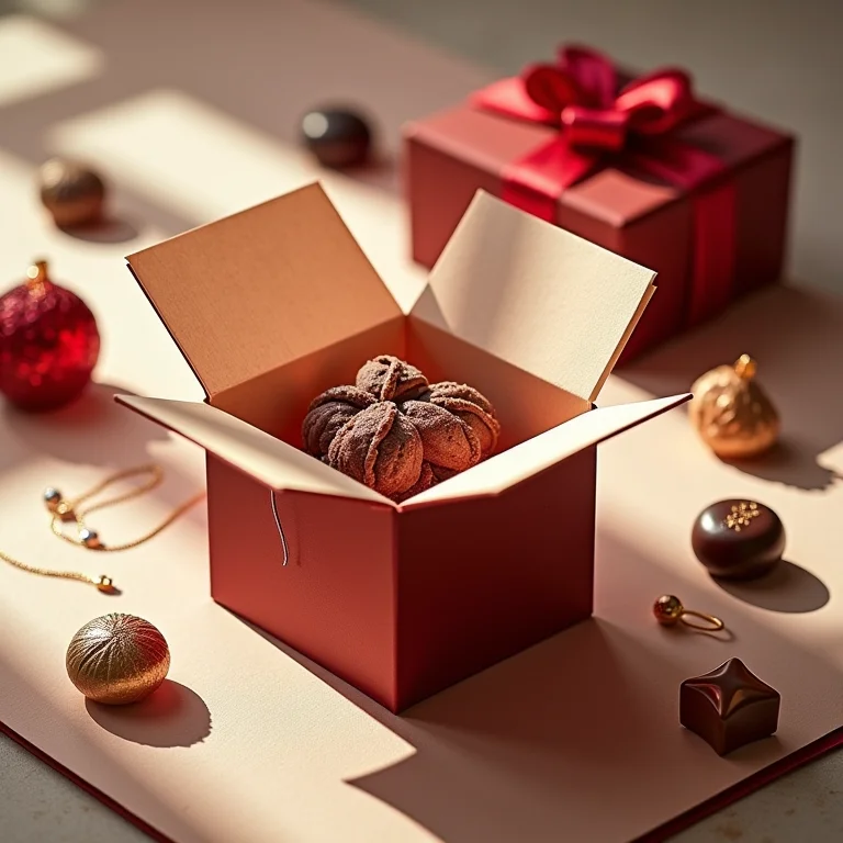 Pequenos presentes para complementar a caixa explosiva