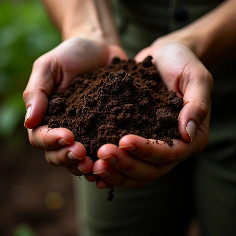 Preparando o substrato ideal para uma horta em apartamento.