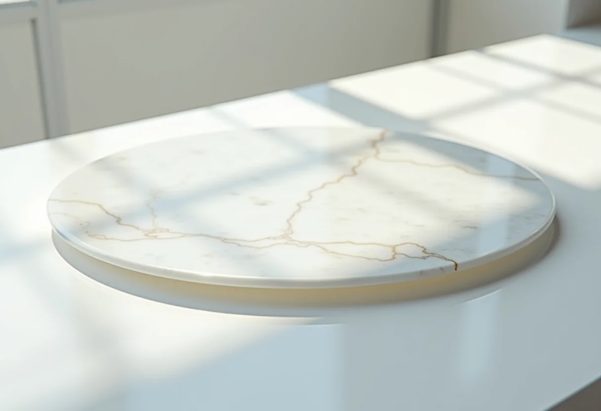 Resina com acabamento impecável