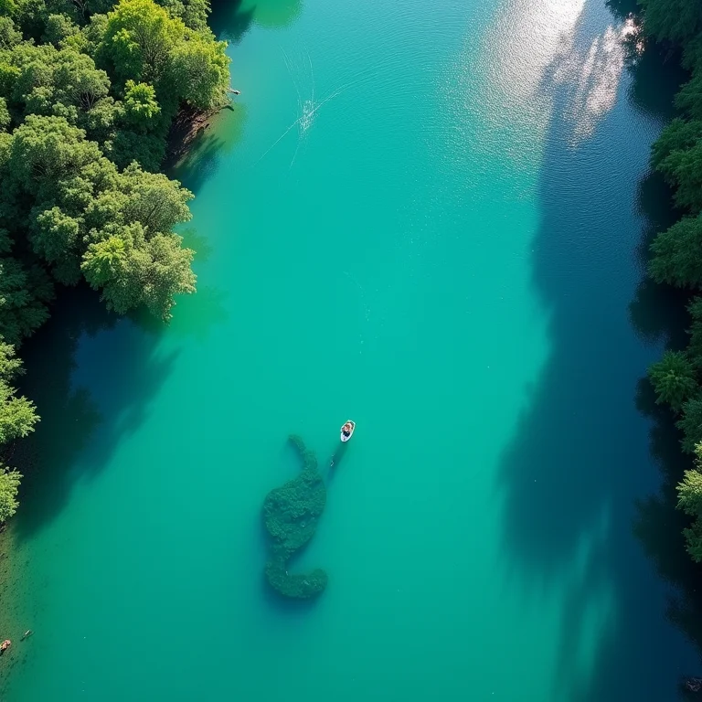 Rio Sucuri em Bonito, Mato Grosso do Sul.