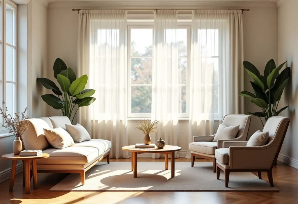 Decoração de Sala Clássica: 5 erros que você deve evitar Sala de estar clássica com iluminação suave e decoração elegante