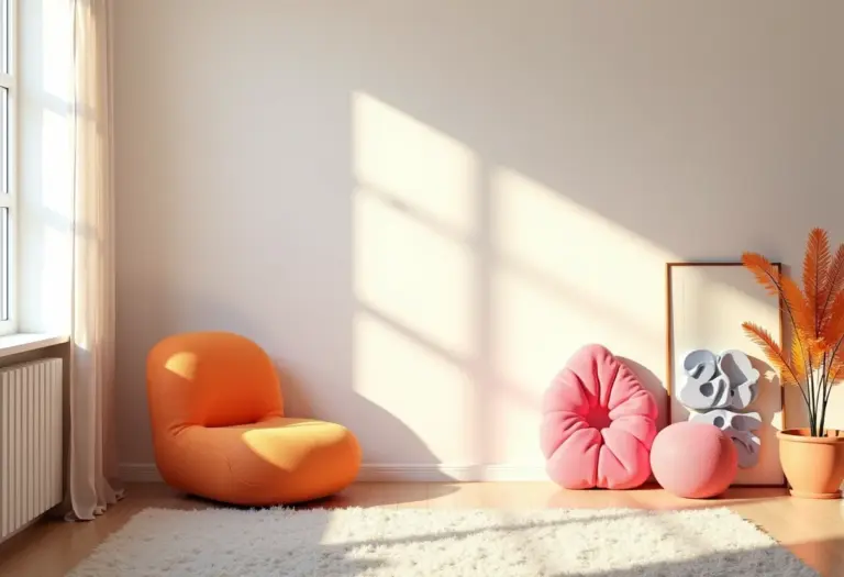 Sala decorada com EVA colorido e criativo