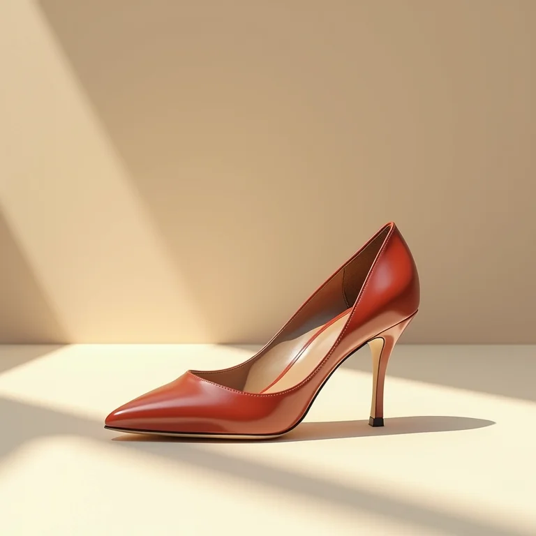 Salto alto elegante para usar com calça mom jeans